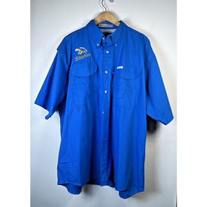 Tiger Hill 2X Skeeters space cowboys baseball Performance Fishing shirt NWT
